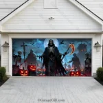 Cursed Night | Halloween Garage Door Cover - Image 2