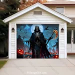 Cursed Night | Halloween Garage Door Cover