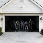 Zombie Invasion | Halloween Garage Door Cover - Image 2