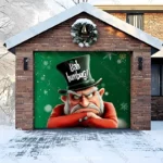 Bah Humbug | Christmas Garage Door Cover