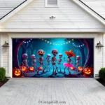 Boogie Bones | Halloween Garage Door Cover - Image 2