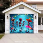 Boogie Bones | Halloween Garage Door Cover
