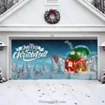 Christmas Wonderland | Christmas Garage Door Cover - Image 2
