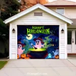 Cute Ghosts | Halloween Garage Door Cover