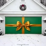 Gift Wrap (Green) | Christmas Garage Door Cover - Image 2