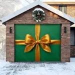 Gift Wrap (Green) | Christmas Garage Door Cover