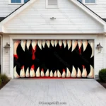 Monster Teeth | Halloween Garage Door Cover - Image 2