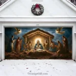Nativity Scene | Christmas Garage Door Cover - Image 2