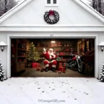 Santa's Workshop | Christmas Garage Door Cover - Image 2
