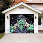 Ugly Witch | Halloween Garage Door Cover