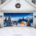 Winter Haven | Christmas Garage Door Cover - Image 2