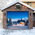 Winter Haven | Christmas Garage Door Cover