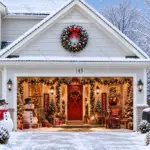 Christmas Welcome | Christmas Garage Door Cover - Image 2