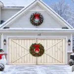 Farmhouse Christmas | Christmas Garage Door Cover - Image 2