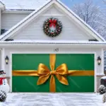 Gift Wrap(Green) | Christmas Garage Door Cover - Image 2